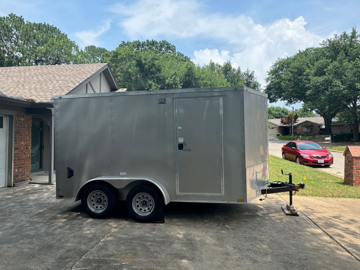 Enclosed Trailer - Bumper Hitch - Arlington